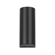 EOS II 2 Light Black Exterior Wall Light