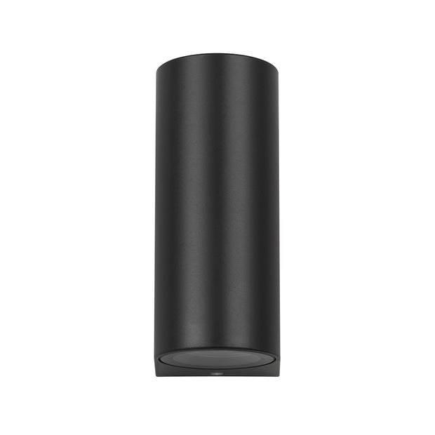 EOS II 2 Light Black Exterior Wall Light