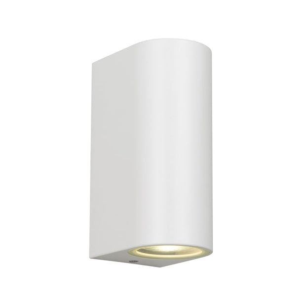 EOS II 2 Light White Exterior Wall Light