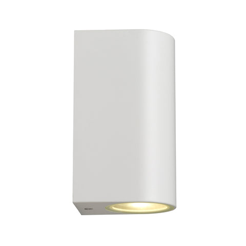 EOS II 2 Light White Exterior Wall Light