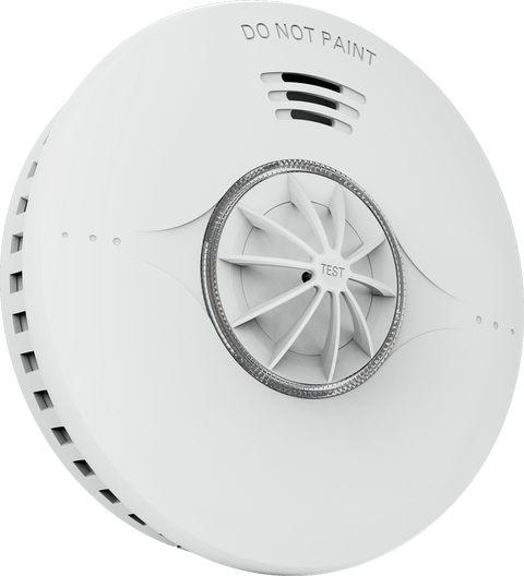 Emerald Heat Alarm with 10 Year Battery and Built-In RF