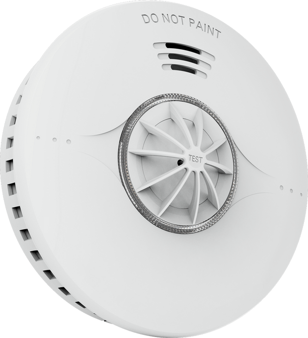 Emerald Heat Alarm with 10 Year Battery and Built-In RF