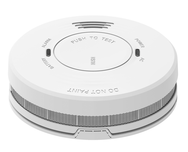 Emerald Hybrid Smoke Alarm White