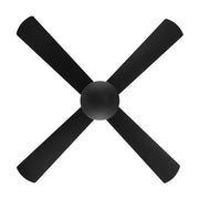 Eco Silent Deluxe 56 DC Ceiling Fan Black with Wall Control