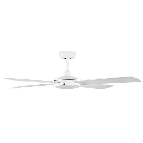 Eco Silent Deluxe 56 DC Ceiling Fan White with Remote and Wall Control