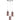 Espejo 3 x E27 Oblong Pendant Round Base Copper