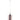 Espejo E27 Oblong Pendant Dotted Copper