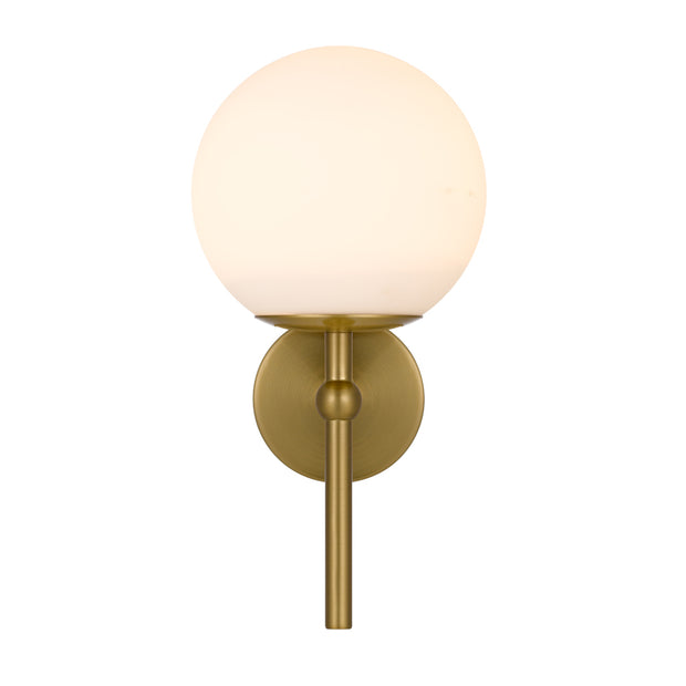 Eterna 1 Wall Light Antique Gold and Opal