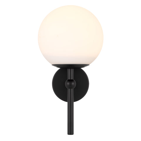 Eterna 1 Wall Light Black and Opal