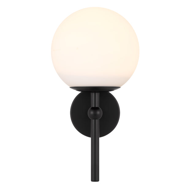 Eterna 1 Wall Light Black and Opal