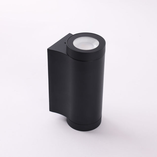 Archie Wall Light 2 x 7.5W CCT Up and Down Black IP65