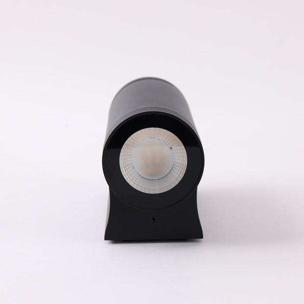 Archie Wall Light 2 x 7.5W CCT Up and Down Black IP65