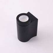 Archie 8w CCT LED 45Deg Down Only Black IP65 Wall Light