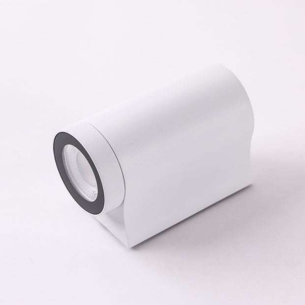 Archie 8w CCT LED 45Deg Down Only White IP65 Wall Light