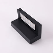 Hutch 18w 4000K LED Black Adjustable IP65 Wall Light