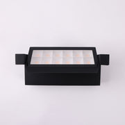 Hutch 10w 3000K LED Black Adjustable IP65 Wall Light