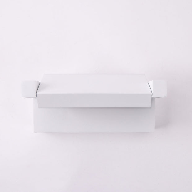 Hutch 10w 3000K LED White Adjustable IP65 Wall Light