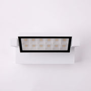 Hutch 10w 4000K LED White Adjustable IP65 Wall Light
