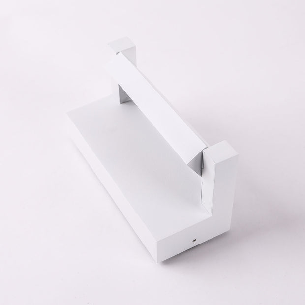 Hutch 18w 3000K LED White Adjustable IP65 Wall Light