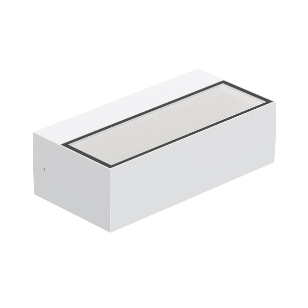 Flynn 10w 3000k/4000k LED White Up or Down IP65 Wall Light