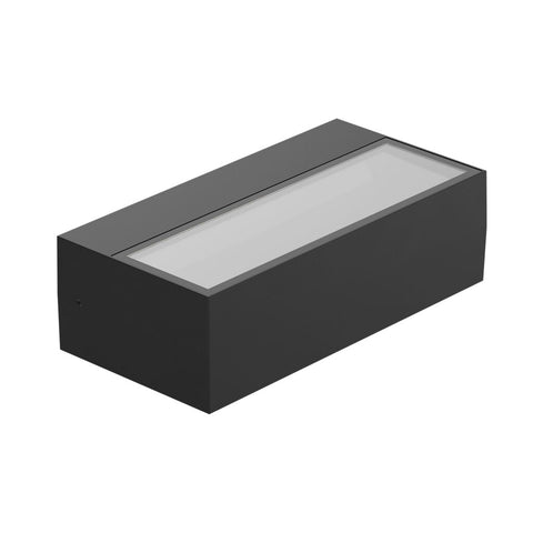 Flynn 10w 3000k/4000k LED Black Up or Down IP65 Wall Light