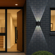 EYVOR 4 LIGHT WALL LAMP 4w 3CCT BLACK IP65