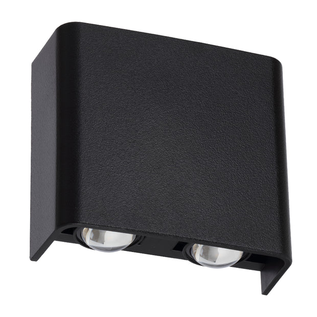 EYVOR 4 LIGHT WALL LAMP 4w 3CCT BLACK IP65