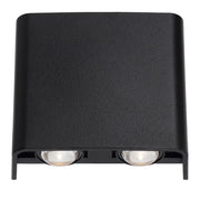 EYVOR 4 LIGHT WALL LAMP 4w 3CCT BLACK IP65