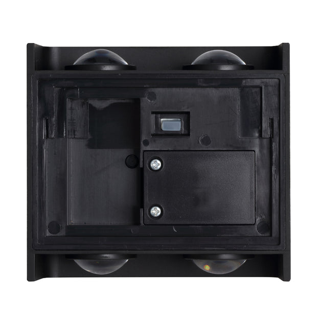 EYVOR 4 LIGHT WALL LAMP 4w 3CCT BLACK IP65