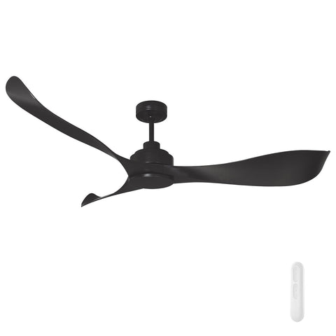 Eagle II 56 DC Ceiling Fan Black