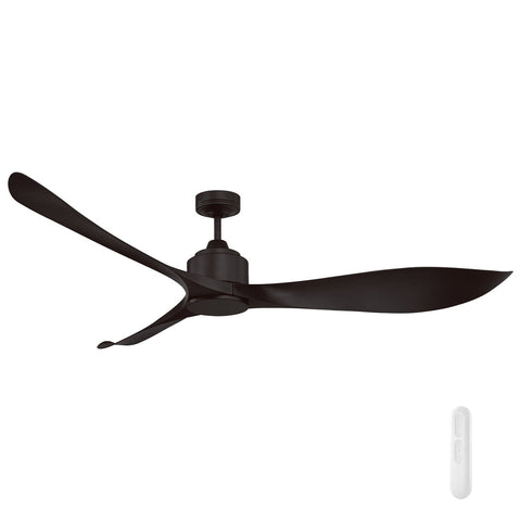 Eagle II 66 DC Ceiling Fan Black