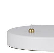 Farbon Table Lamp White and Brass