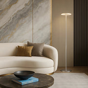 Faro 12W 3CCT LED Floor Lamp Chrome