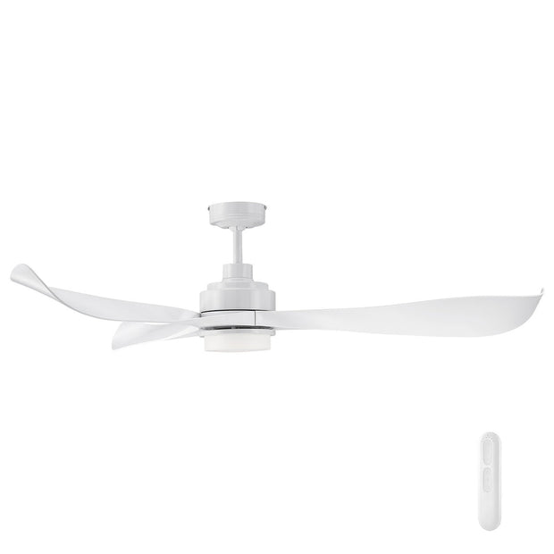 Eagle II 56 DC Ceiling Fan White - LED Light