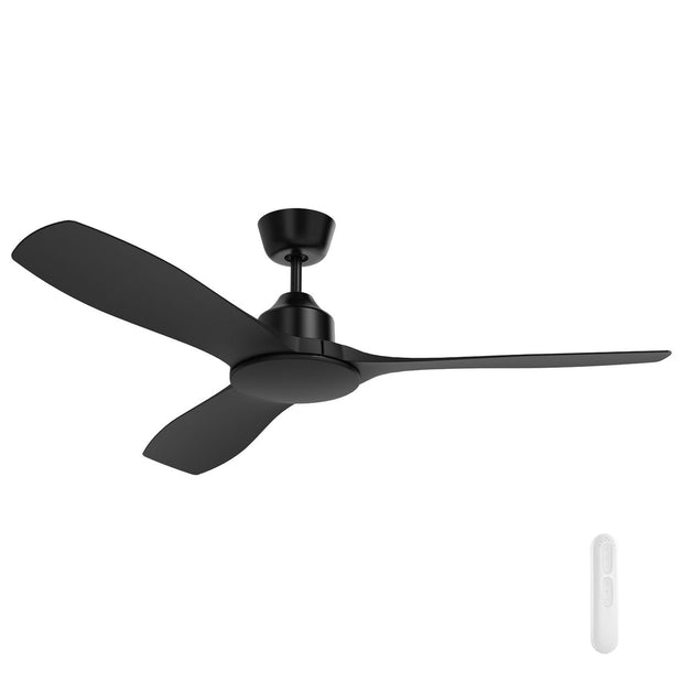 Raptor 52 Inch Black ABS Blade DC Fan