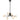 Felton 6lt Pendant Black with Opal Matt Glass