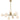 Felton 9lt Pendant Antique Gold with Opal Matt Glass