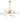 Felton 12lt Pendant Antique Gold with Opal Matt Glass