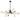 Felton 12lt Pendant Black with Opal Matt Glass
