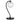 Felton Table Lamp Black with Clear Prism Pattern Glass