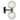 Felton 2lt Wall Light Black with Clear Prism Pattern Glass