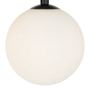 ORTON 7xG9 Black with Opal Matt Glass Ball 1150mm Pendant