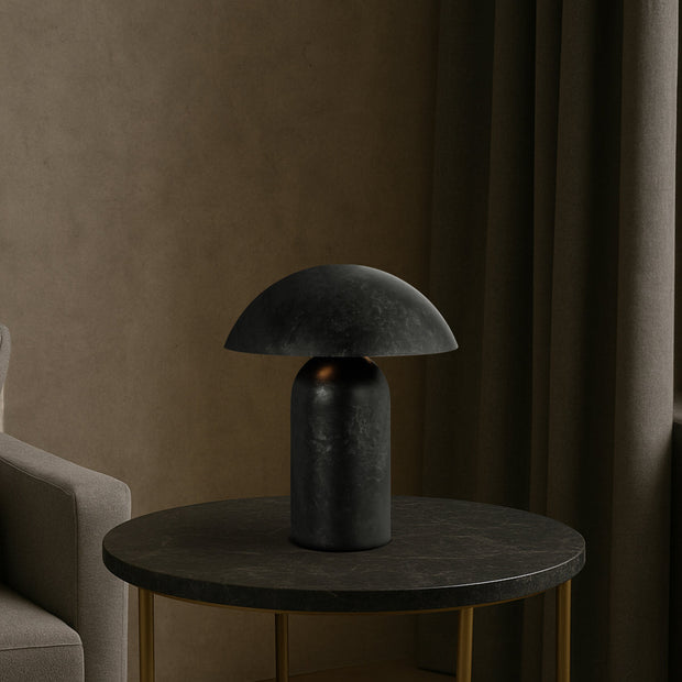 Ferum 2 x E14 Small Table Lamp Black Patina