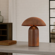 Ferum 2 x E14 Small Table Lamp Rust