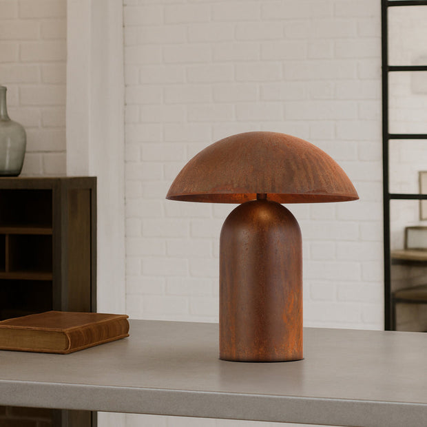 Ferum 2 x E14 Small Table Lamp Rust