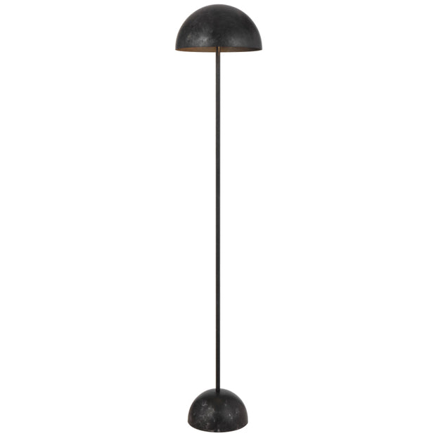 Ferum 2 x E27 Floor Lamp Black Patina