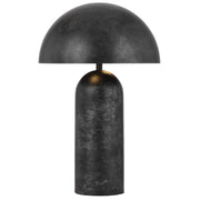 Ferum 2 x E27 Large Table Lamp Black Patina