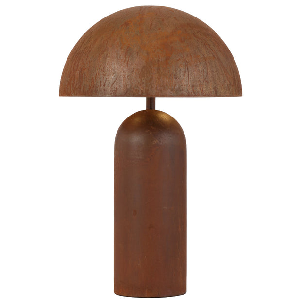Ferum 2 x E27 Large Table Lamp Rust