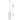 Flauta Smoke Ribbed Glass Black Pendant E14