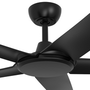 FlatJET 56 3, 4 or 5 Blade DC Ceiling Fan Black